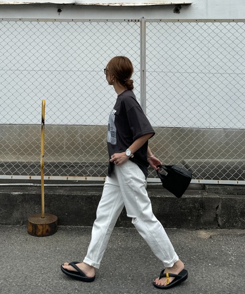 anotherプリントTシャツ(chiicaselect) / ロゴTシャツ オーバーTシャツ