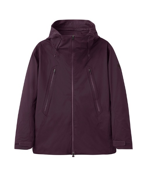 DESCENTE（デサント）の「【ALLTERRAIN】ハードシェルジャケット“クレアス”（ナイロンジャケット・メンズ・ネイビー系1/グレー/ブラック/パープル・XL/S/L/M）」の4枚目の写真