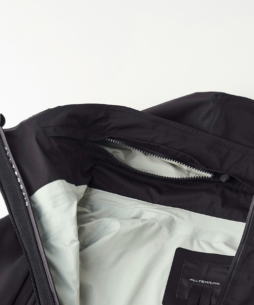 DESCENTE（デサント）の「【ALLTERRAIN】ハードシェルジャケット“クレアス”（ナイロンジャケット・メンズ・ネイビー系1/グレー/ブラック/パープル・XL/S/L/M）」の8枚目の写真