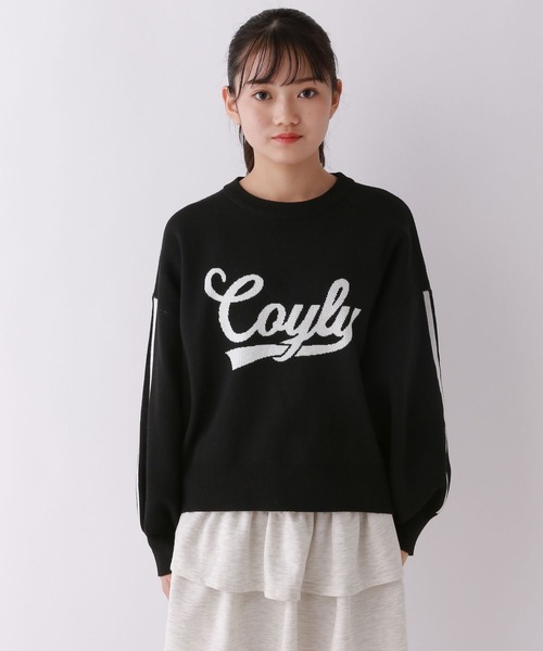 repipi armario(レピピ アルマリオ)の「【洗えるニット】Coylyルーズニット(ニット/セーター・キッズ・アイボリー/ブラック/グレー/ブルー/ネイビー/チャコールグレー・MEDIUM/LARGE/SMALL)」の21枚目の写真