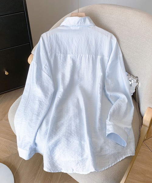 frunco(フランコ)の「【ZOZO限定】リボン刺繍シアーシャツ(シャツ/ブラウス・レディース・ホワイト/ピンク/グリーン/ブルー・FREE)」の22枚目の写真