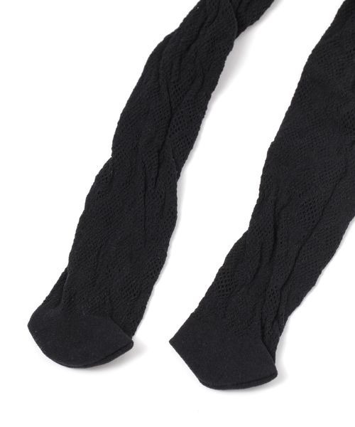 LOWRYS FARM（ローリーズファーム）の「レースタイツ　 137257（タイツ/ストッキング・キッズ・ブラック/ホワイト・FREE）」の11枚目の写真