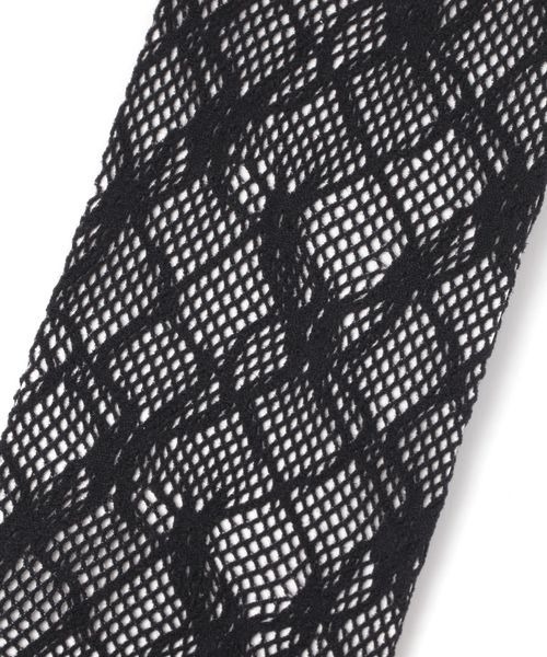 LOWRYS FARM（ローリーズファーム）の「レースタイツ　 137257（タイツ/ストッキング・キッズ・ブラック/ホワイト・FREE）」の12枚目の写真