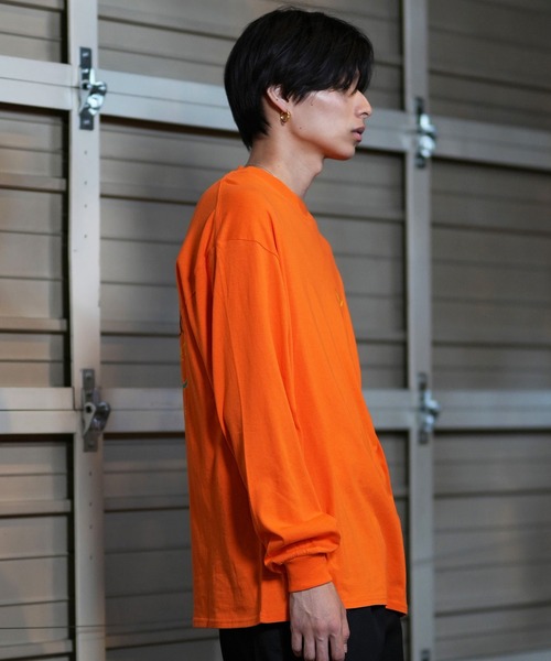 TOY MACHINE(トイ マシーン)の「【ムラサキスポーツ限定】TOY MACHINE/トイマシーン ロンT/長袖Tシャツ ビックシルエット バックプリント MTMFELT2(Tシャツ/カットソー・メンズ・オレンジ/ホワイト/ブラック・M/L/XL)」の21枚目の写真