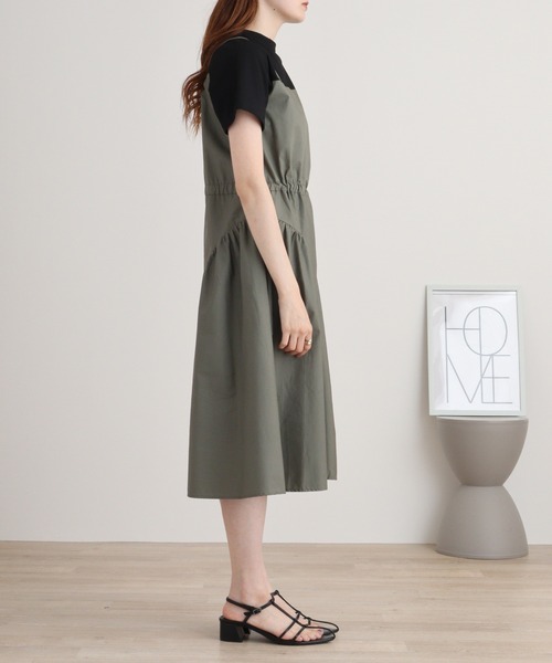 【セール】A.N.L フェイクレイヤードワンピース（ワンピース）｜a.n.l（エーエヌエル レーベル）