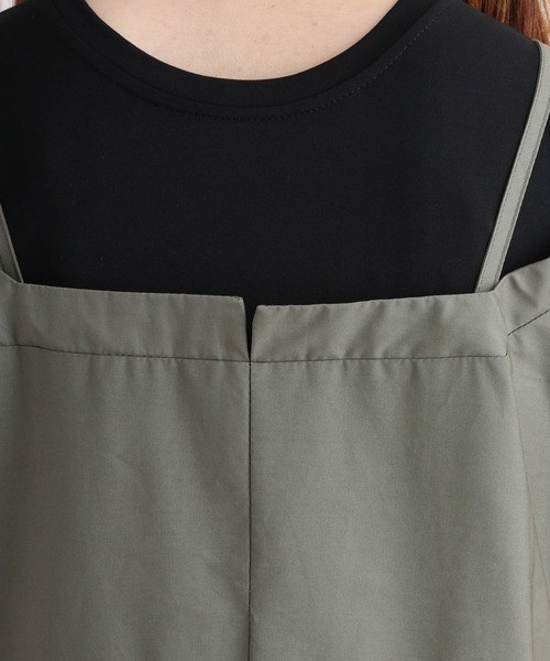 【セール】A.N.L フェイクレイヤードワンピース（ワンピース）｜a.n.l（エーエヌエル レーベル）