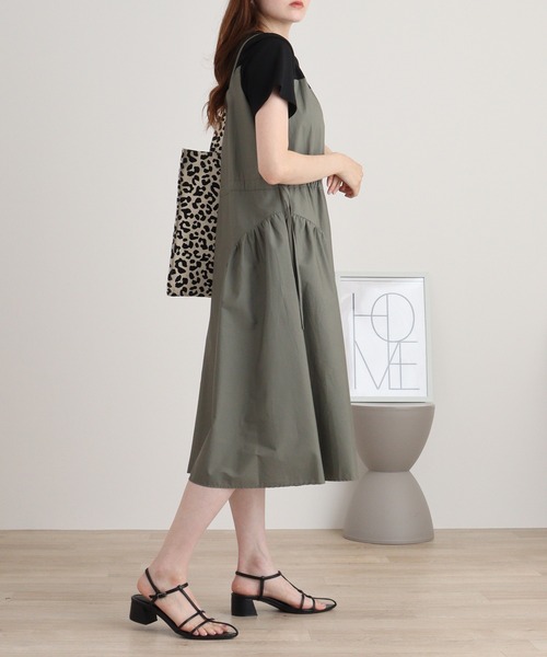 【セール】A.N.L フェイクレイヤードワンピース（ワンピース）｜a.n.l（エーエヌエル レーベル）