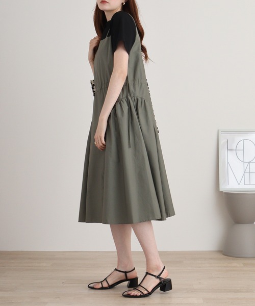 【セール】A.N.L フェイクレイヤードワンピース（ワンピース）｜a.n.l（エーエヌエル レーベル）