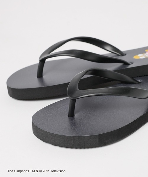 LEPSIM（レプシィム）の「【THE SIMPSONS／ザ・シンプソンズ】ビーチサンダル　140541（サンダル・レディース・ブラック/ライトブルー・ONE SIZE）」の8枚目の写真