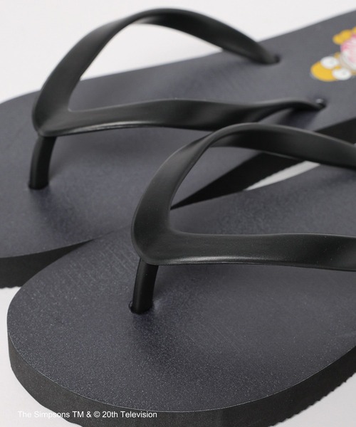 LEPSIM（レプシィム）の「【THE SIMPSONS／ザ・シンプソンズ】ビーチサンダル　140541（サンダル・レディース・ブラック/ライトブルー・ONE SIZE）」の9枚目の写真