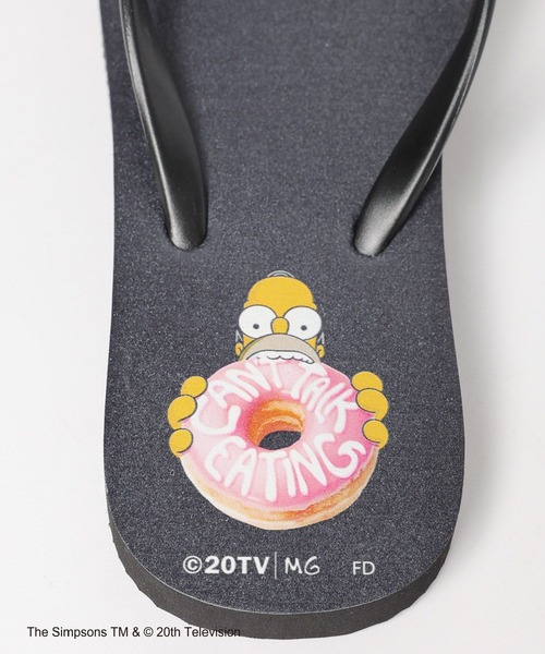 LEPSIM（レプシィム）の「【THE SIMPSONS／ザ・シンプソンズ】ビーチサンダル　140541（サンダル・レディース・ブラック/ライトブルー・ONE SIZE）」の10枚目の写真