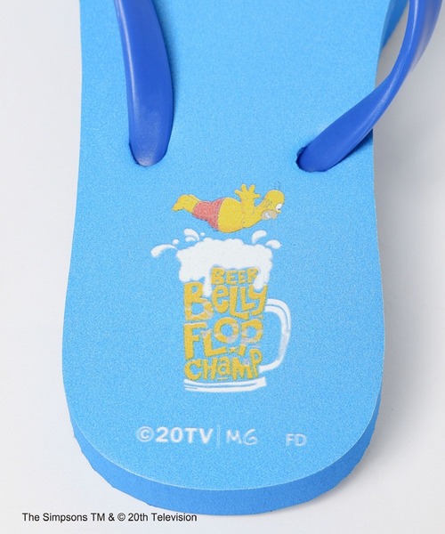 LEPSIM（レプシィム）の「【THE SIMPSONS／ザ・シンプソンズ】ビーチサンダル　140541（サンダル・レディース・ブラック/ライトブルー・ONE SIZE）」の12枚目の写真