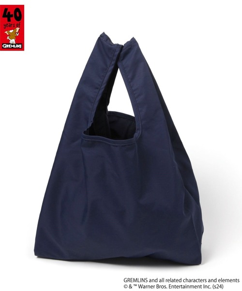 BAYFLOW（ベイフロー）の「[コンパクトに収納可能]【GREMLINS】マルシェバック（エコバッグ/サブバッグ・レディース・アイボリー/ネイビー・0）」の8枚目の写真
