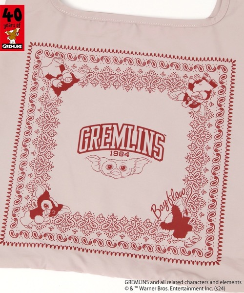 BAYFLOW（ベイフロー）の「[コンパクトに収納可能]【GREMLINS】マルシェバック（エコバッグ/サブバッグ・レディース・アイボリー/ネイビー・0）」の16枚目の写真