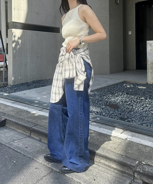 mystic（ミスティック）の「チェックシャツ（シャツ/ブラウス・レディース・ブラウン/オフホワイト/オレンジ・FREE）」の22枚目の写真