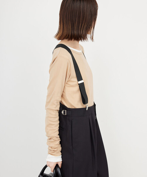 MILLER(ミラー)の「《追加》miller/ミラー SLOBE別注 SHEER RIB クルーネック(Tシャツ/カットソー・レディース・レッド/ベージュ/グレー/ホワイト・FREE)」の19枚目の写真