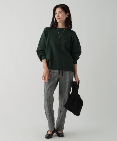 Elura（エルーラ）の「美人ゆるニットプルオーバー/146322（ニット/セーター・レディース・ライトベージュ/グリーン/ピンク・FREE）」の8枚目の写真