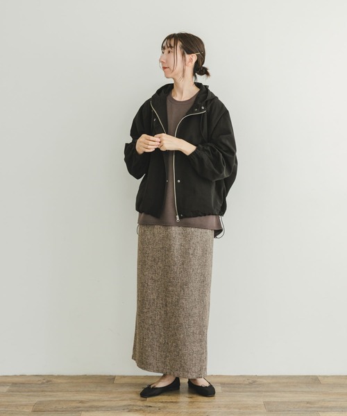 ITEMS URBANRESEARCH（アイテムズ アーバンリサーチ）の「マウンテンパーカー（マウンテンパーカー・レディース・ブラック/ベージュ・FREE）」の13枚目の写真