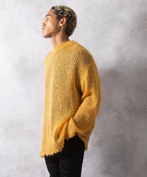 NUMBER (N)INE（ナンバーナイン）の「MOHAIR MESH WIDE STRIPED KNIT 