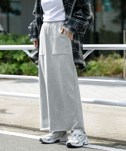 RAGEBLUE(レイジブルー)の「DISCUS/バックスリットIラインスカート(スカート・レディース・ネイビー/ブラック/グレー・FREE)」の3枚目の写真