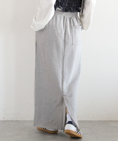 RAGEBLUE(レイジブルー)の「DISCUS/バックスリットIラインスカート(スカート・レディース・ネイビー/ブラック/グレー・FREE)」の15枚目の写真