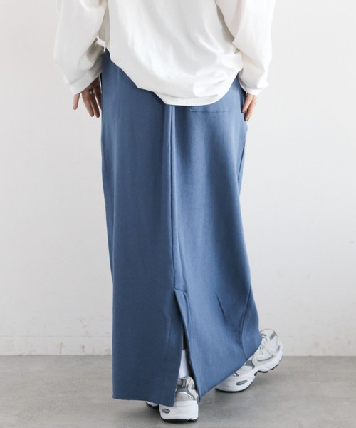 RAGEBLUE(レイジブルー)の「DISCUS/バックスリットIラインスカート(スカート・レディース・ネイビー/ブラック/グレー・FREE)」の21枚目の写真