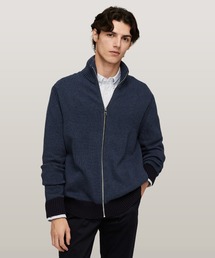 TOMMY HILFIGER（トミーヒルフィガー）の「ジップアップニットジャケット（その他アウター）」