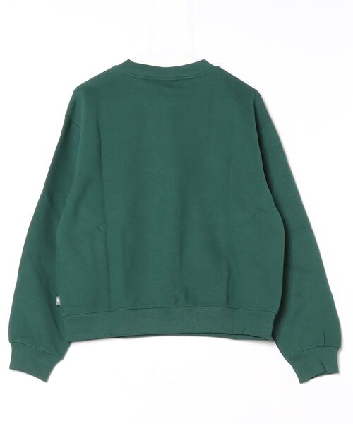 NEW BALANCE（ニューバランス）の「グラフィックフレンチテリークルー(裏起毛)（スウェット・レディース・アイボリー/グリーン/パープル・SMALL/MEDIUM/LARGE/X-LARGE）」の19枚目の写真