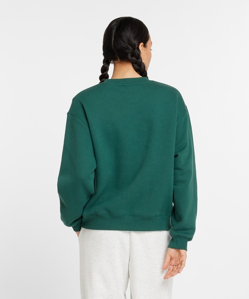 NEW BALANCE（ニューバランス）の「グラフィックフレンチテリークルー(裏起毛)（スウェット・レディース・アイボリー/グリーン/パープル・SMALL/MEDIUM/LARGE/X-LARGE）」の13枚目の写真