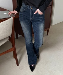 ヴィンテージスパンウォッシングデニムパンツ