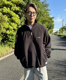 DISCUS×GrandPARK/ディスカス×グランドパーク別注フリースZIPスタンドプルオーバー