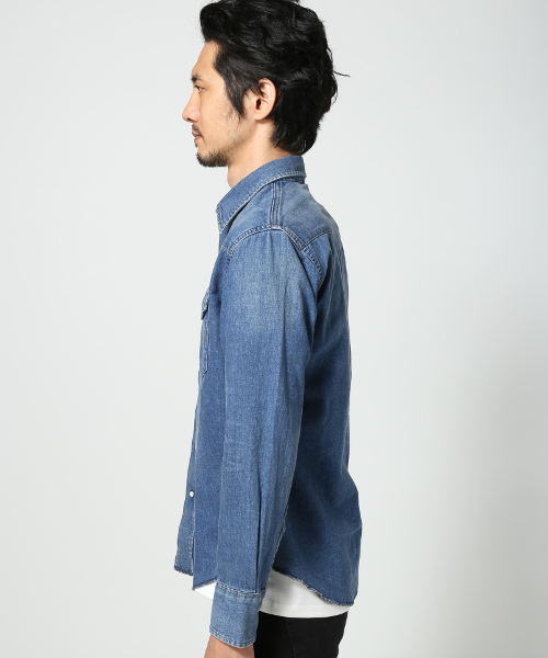 新品 定価19250円 Wrangler WISM 別注 シャツ ラングラー Wrangler（ラングラー）の「◇WRANGLER &frasl; ラングラー *WISM 127MW