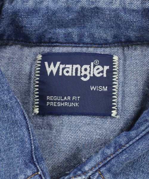 Wrangler(ラングラー)の「◇WRANGLER / ラングラー *WISM 127MW INDIGO(シャツ/ブラウス・メンズ・ブルー系その他・MEDIUM/SMALL/LARGE/X-LARGE)」の9枚目の写真
