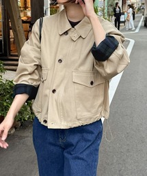 Lakey Park　ヘビーツイルスタンドカラーブルゾン