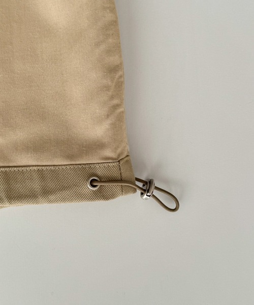 CANAL JEAN（キャナルジーン）の「Lakey Park　ヘビーツイルスタンドカラーブルゾン（ブルゾン・レディース・ネイビー/ベージュ・ONE SIZE）」の17枚目の写真