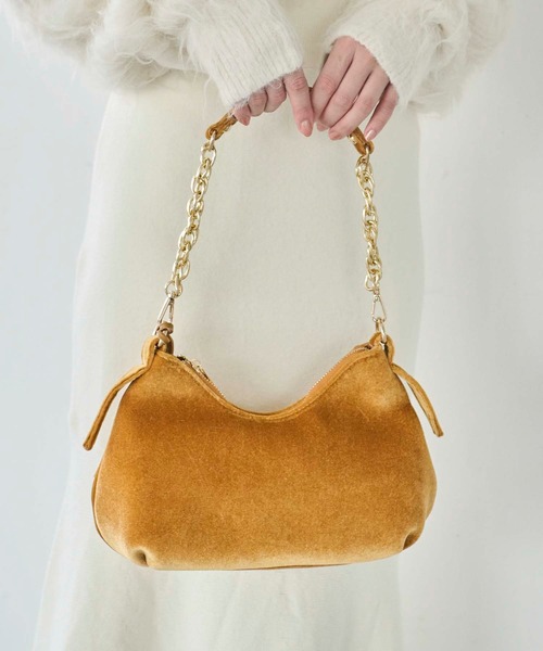 NOELA（ノエラ）の「ホーボーバッグ（ハンドバッグ・レディース・ボルドー/マスタード/ブラック・フリー）」の8枚目の写真