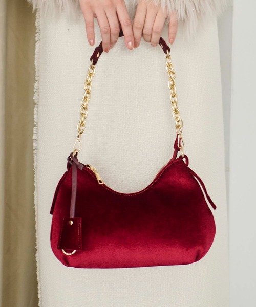 NOELA（ノエラ）の「ホーボーバッグ（ハンドバッグ・レディース・ボルドー/マスタード/ブラック・フリー）」の13枚目の写真