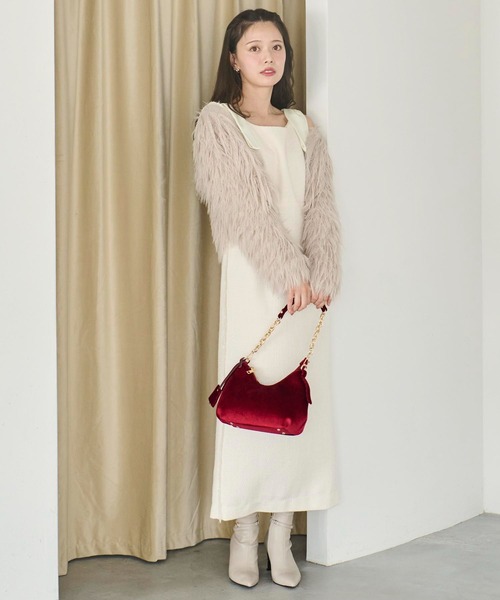 NOELA（ノエラ）の「ホーボーバッグ（ハンドバッグ・レディース・ボルドー/マスタード/ブラック・フリー）」の14枚目の写真