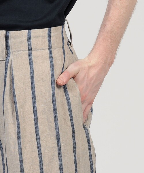 HAVERSACK（ハバーザック）の「HAVERSACK ATTIRE リネンセルロース パンツ（その他パンツ・メンズ・グレー系その他2・L/M）」の8枚目の写真