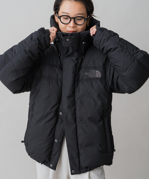 IENA（イエナ）の「THE NORTH FACE/ザ ノースフェイス Alteration Baffs Jacket ND92360（ダウンジャケット/コート・レディース・ベージュ/ブラック・X-SMALL/SMALL）」の14枚目の写真