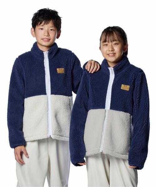 【セール】UAシェルパ ジャケット（トレーニング/キッズ）（スウェット）｜UNDER ARMOUR（アンダーアーマー）