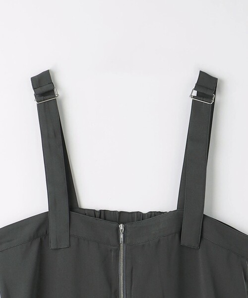 CITEN（シテン）の「＜CITEN＞ジップディテールワンピース（ワンピース・レディース・ブラック/ダークグレー・FREE）」の14枚目の写真