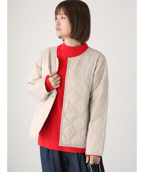 Lugnoncure（ルノンキュール）の「【帯電防止】パッカブルブルゾン（ブルゾン・レディース・モカ/グレー/オフホワイト/ブラック・L/M）」の3枚目の写真