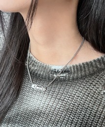 Figments（フィグメンツ）の「Y2Kロゴチェーンネックレス（ネックレス・キッズ）」