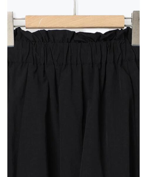 Samansa Mos2 blue（サマンサモスモスブルー）の「グログランナイロンギャザースカート（スカート・レディース・キャメル/カーキ/ブラック・F）」の9枚目の写真