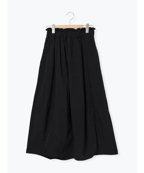 Samansa Mos2 blue（サマンサモスモスブルー）の「グログランナイロンギャザースカート（スカート・レディース・キャメル/カーキ/ブラック・F）」の11枚目の写真
