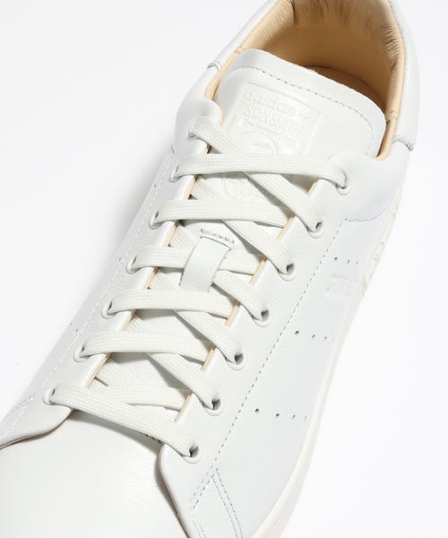 PULP/417EDIFICE(パルプフォーワンセブンエディフィス)の「《WEB限定》【adidas Originals/ アディダス オリジナルス】STANSMITH LUX(スニーカー・メンズ・ホワイト・26cm/26.5cm/27cm/27.5cm/28cm)」の3枚目の写真