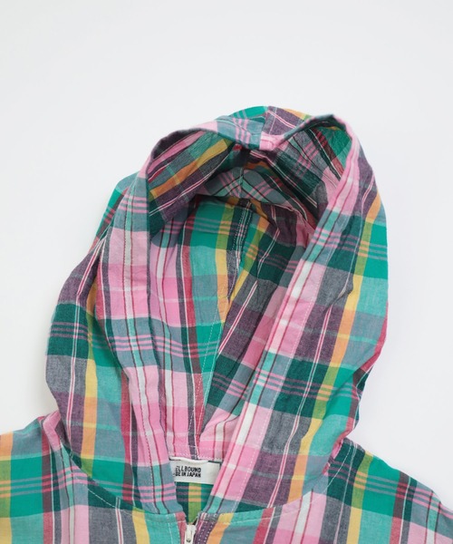 SPELLBOUND（スペルバウンド）の「[SPELLBOUND / スペルバウンド] インドマドラス フードシャツ（シャツ/ブラウス・メンズ・ピンク系その他・2/3）」の13枚目の写真