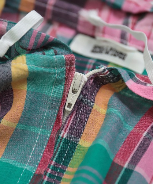 SPELLBOUND（スペルバウンド）の「[SPELLBOUND / スペルバウンド] インドマドラス フードシャツ（シャツ/ブラウス・メンズ・ピンク系その他・2/3）」の15枚目の写真