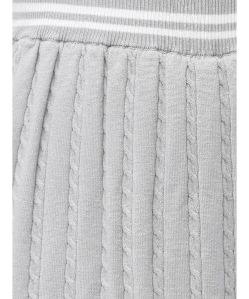 MINI CABLE LINE KNIT SK/ミニケーブルライクニットミニスカート（スカート）｜CALNAMUR（カルナムール）